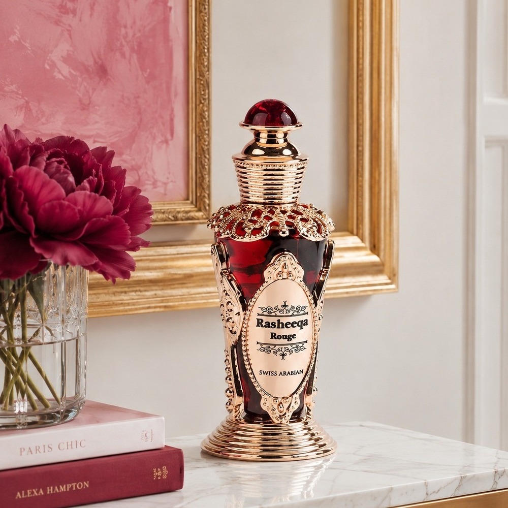 Swiss Arabian Rasheeqa Rouge Concentrated Perfume Oil 20ml Women Floral Musk CPO